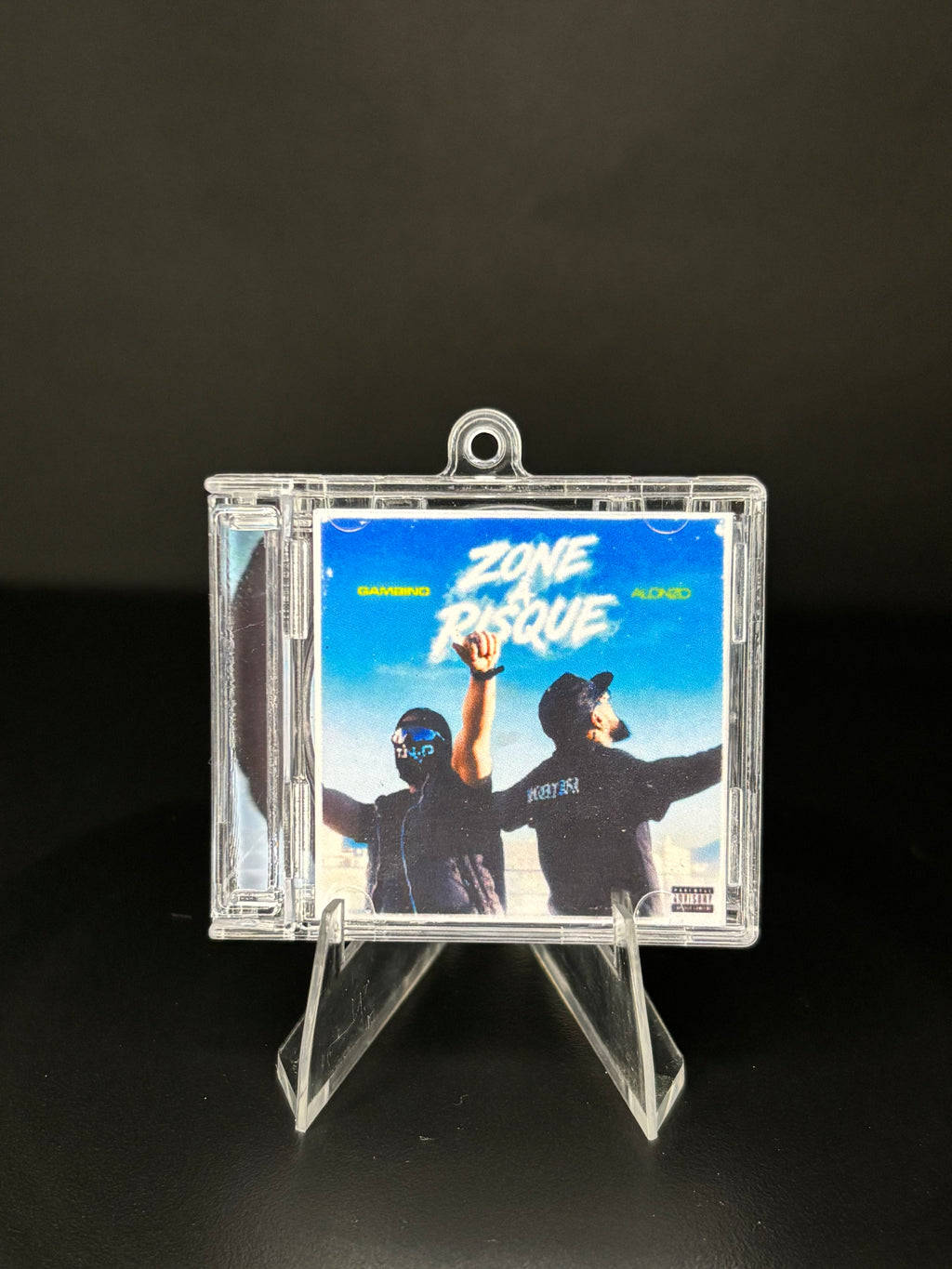Porte-Clés Mini-Boîtier CD - Édition Rap Français 💿