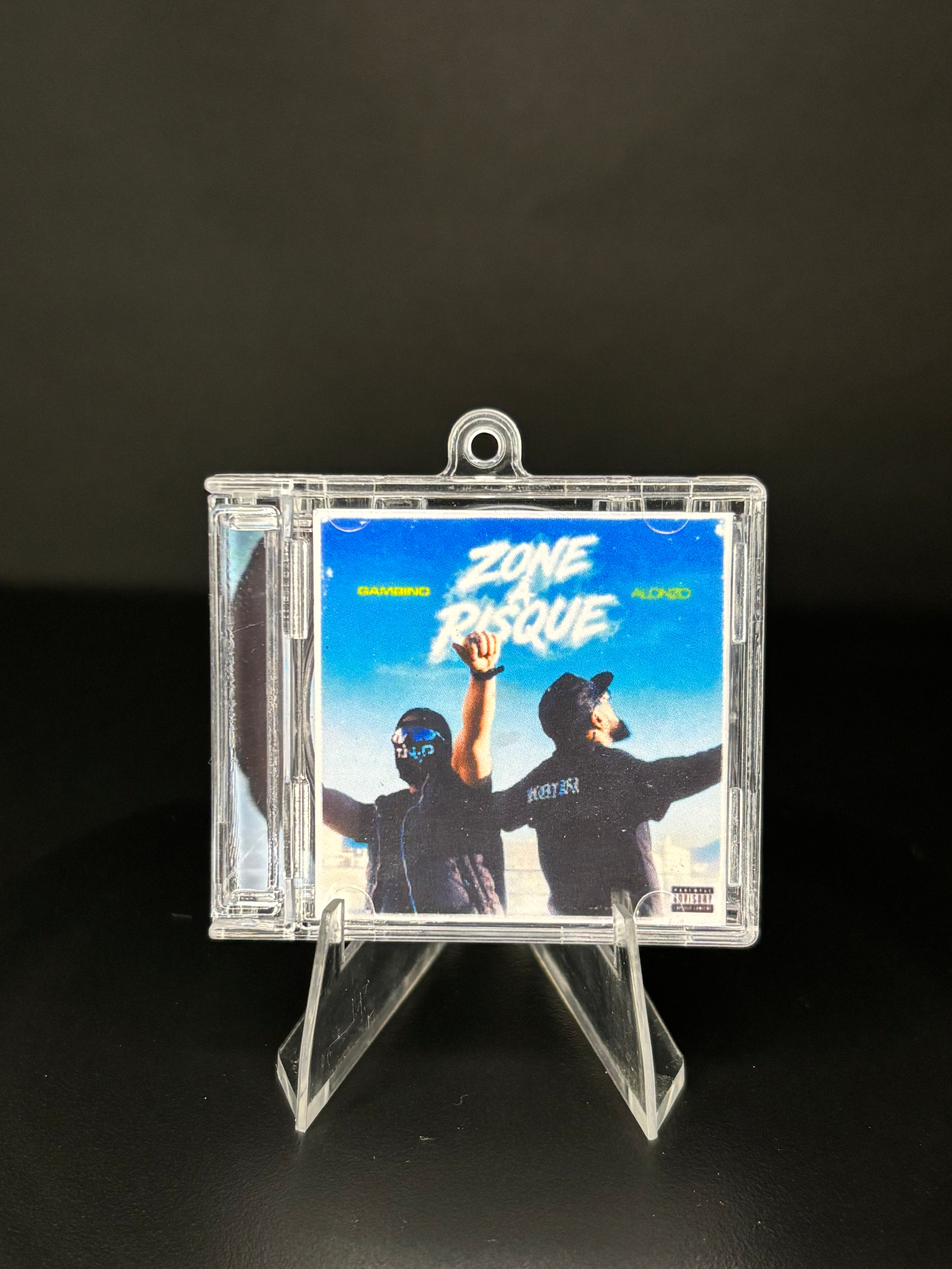 Porte-Clés Mini-Boîtier CD - Édition Rap Français 💿